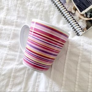 Pink Striped Mug (FREE W/ $25+ PURCHASE)